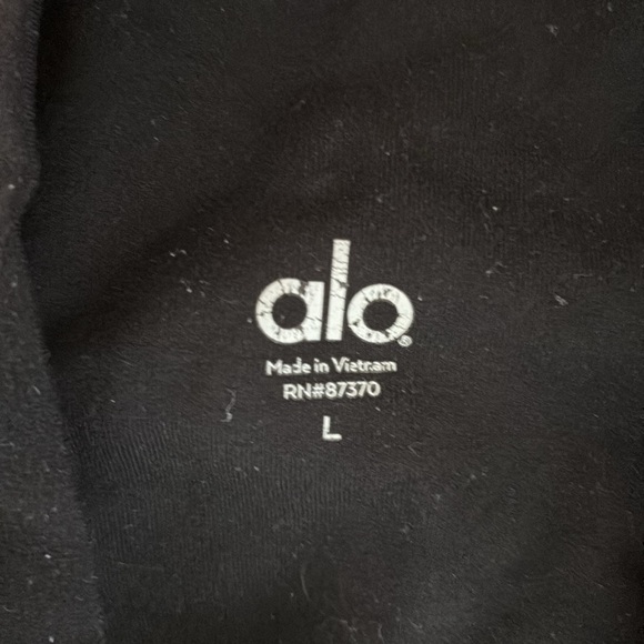 ALO Black Leggings large - Picture 6 of 6